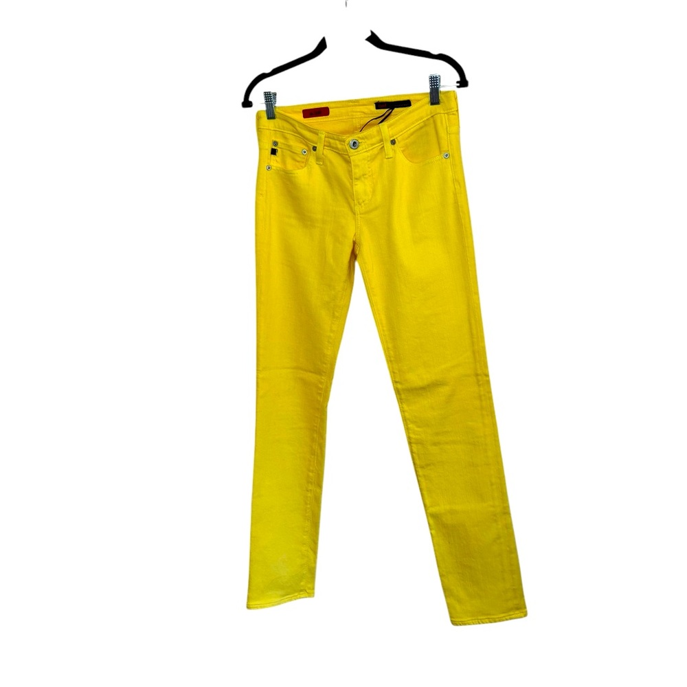 Adriano Goldschmied The Stilt Yellow Straight Jeans  Size 27